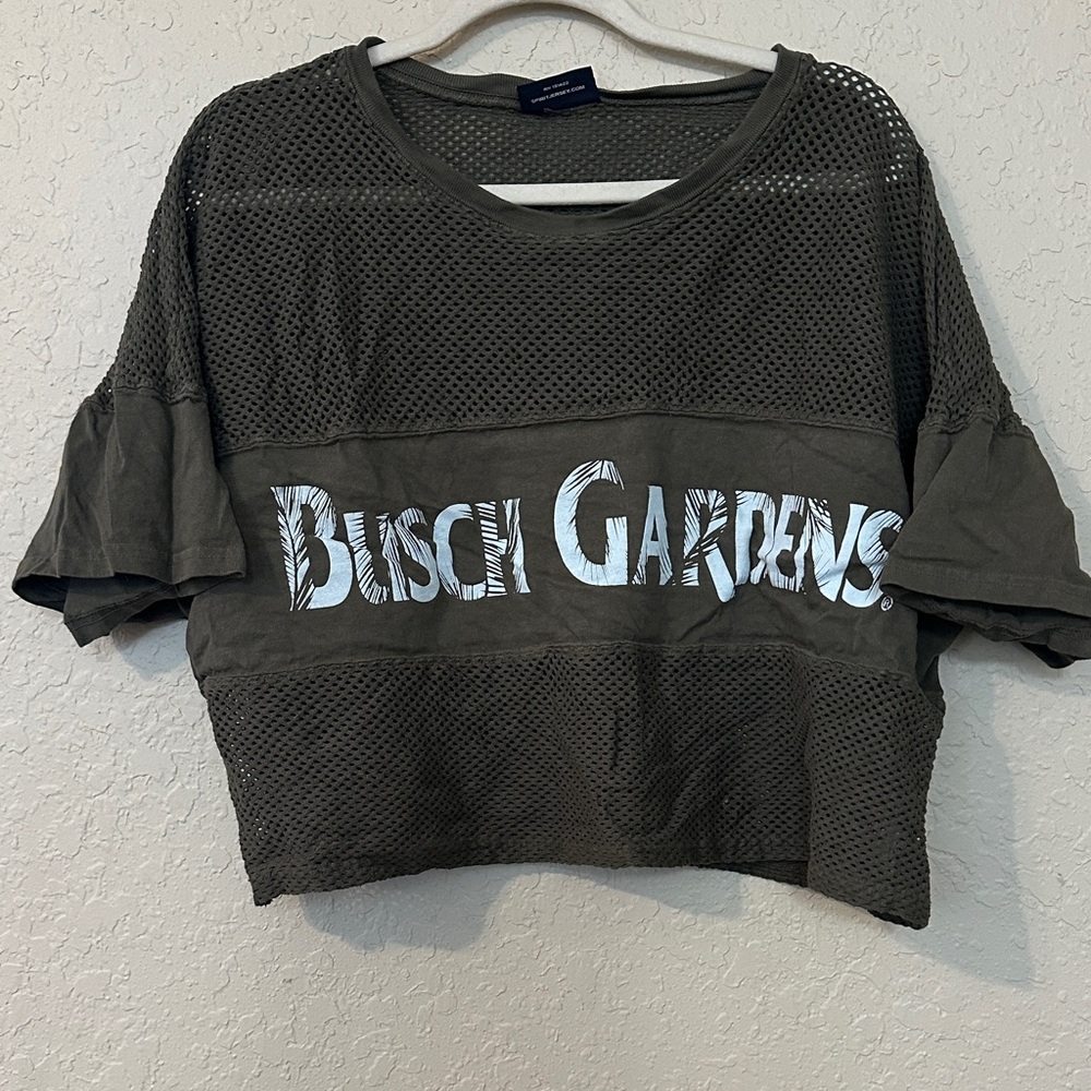 Busch gardens Olive Mesh jersey o